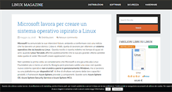 Desktop Screenshot of linux-magazine.it