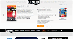 Desktop Screenshot of linux-magazine.pl