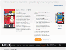 Tablet Screenshot of linux-magazine.pl