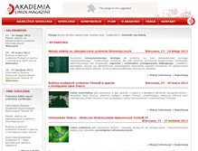 Tablet Screenshot of akademia.linux-magazine.pl